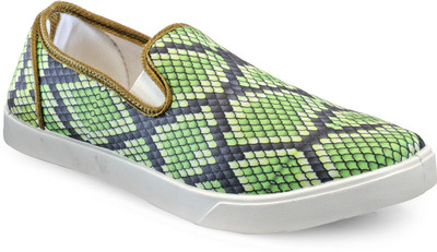 

Juan David Canvas Shoes For Men(Green