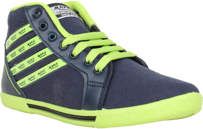 

Stylistry Maxis Running Canvas Shoes For Men(Navy, Green