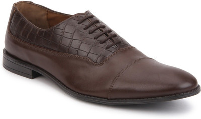 

Knotty Derby Marcus Oxford Lace Up Shoes For Men(Brown