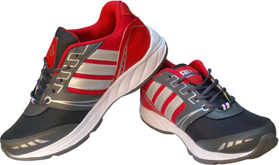 

Beardboys BB Grey and Red Sports and Running Shoes Running Shoes For Men(Red, Grey