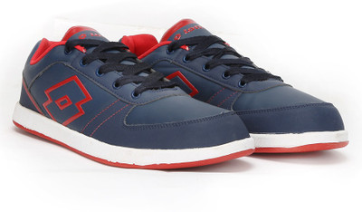 

Lotto Logo Plus III Running Shoes For Men(Blue), Navy;red