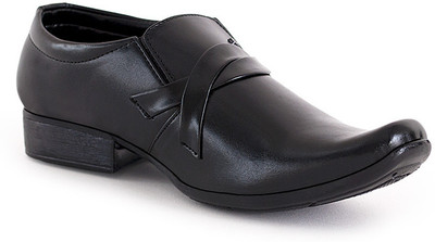 

Adam Step Appeleaing Formal Slip On Shoes For Men(Black)