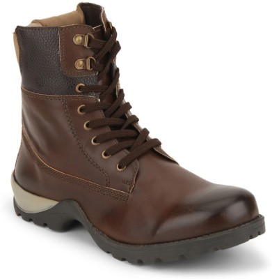 

Knotty Derby Goyle Double Tone Boots For Men(Brown, Tan