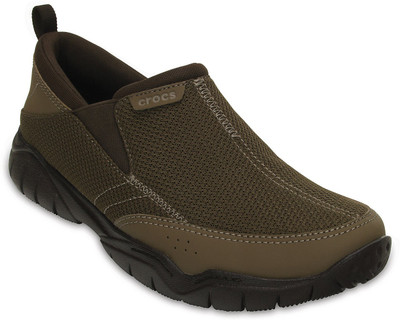 

Crocs Swiftwater Mesh Moc Casuals For Men(Brown