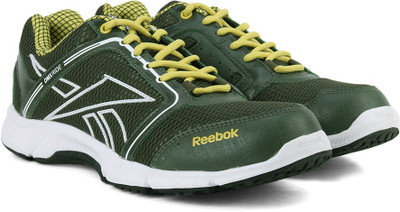 

REEBOK RUN STREAM Running Shoes For Men(Brown, Green/yellow/stl/wht