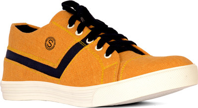 

Sam Stefy Canvas Shoes For Men(Yellow)