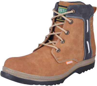 

FAUSTO Hiking and Trekking Boots For Men(Tan