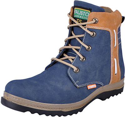 

FAUSTO Hiking and Trekking Boots For Men(Blue