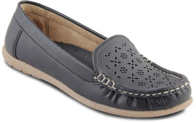 

Pink Fever Loafers For Women(Black