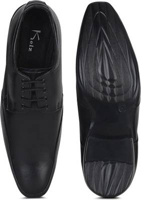 Kielz Kielz Gents Black Formal Lace Up Shoes