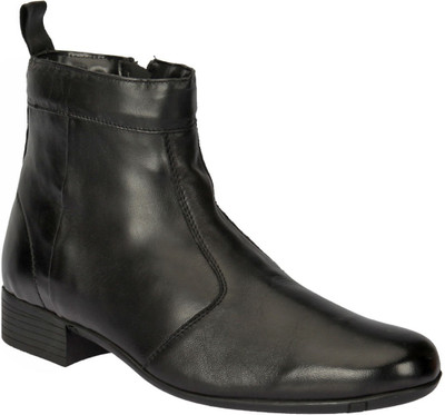 

Black Pony Casual Boots For Men(Black)