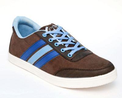 

TheWhoop Mens Cool Brown Blue Casual Shoes Sneakers For Men(Brown)