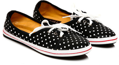 

Nell NP-05 Canvas Shoes For Women(Black