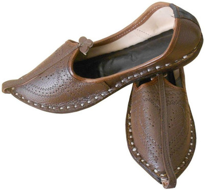 

Pahnawa Mojaris For Men(Brown