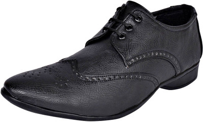 

FAUSTO Lace Up For Men(Black