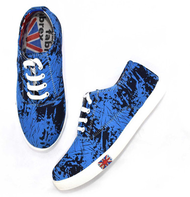

Blue Pop Sneakers For Men(Multicolor
