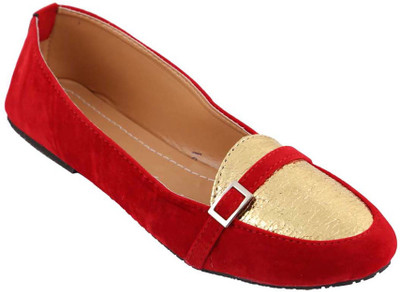 45% OFF on Azores AZF_BGR Bellies For Women(Red, Beige) 45% OFF on Azores AZF_BGR Bellies For Women(Red, Beige)