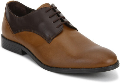 

Arden Oliver Bitone Derby Lace Up Shoes For Men(Tan, Brown