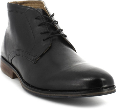 

Red Tape Men Genuine Leather Lace Up Shoes For Men, Black