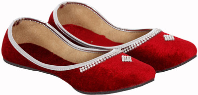 

Myra Ethnic Bellies For Women(Red)