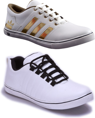 

PISHOPPERS Casuals For Men(White