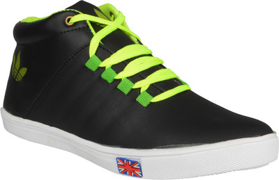 

Ezywear Canvas Shoes For Men(Black, Green