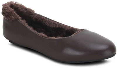 

Get Glamr Artificial Fur Bellies For Women(Brown