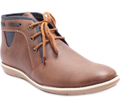 

Jroland Vin Bin Camel Boots For Men(Khaki), Coffee