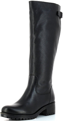 

Saint G WOMEN BLACK LEATHER LONG BOOT Boots For Women(Black
