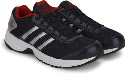 

ADIDAS ADISONIC M Running Shoes For Men(Black, Ntnavy/silvmt/scarle