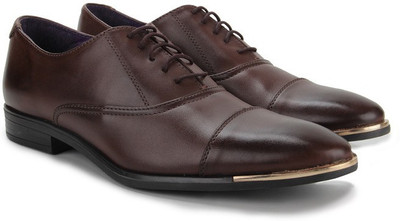

Knotty Derby Vincent Toe Cap Oxford Lace Up For Men(Brown
