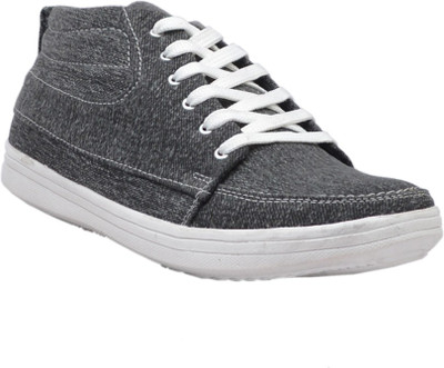 

Cooper England Black Casual Canvas Shoes For Men(Black