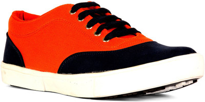 

Sam Stefy Canvas Shoes For Men(Orange)