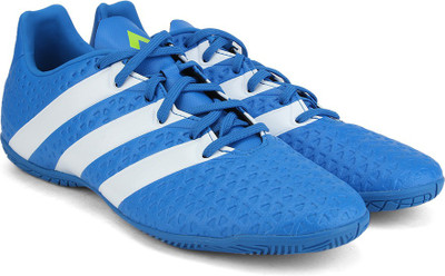

ADIDAS ACE 16.4 IN Football Shoes For Men(Blue, White, Shoblu/ftwwht/sesosl