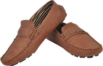 

Azzaro Black Lookah Loafers For Men(Brown, Camel