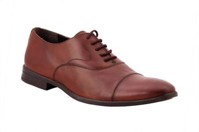

Salt N Pepper 16-510 RED Lace Up For Men(Brown
