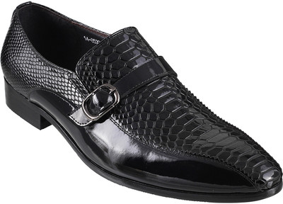 

Mochi J Fontini Party Wear Shoes For Men(Black, 11;black