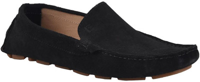 Leder Warren suedeblack Loafers For Men(Black)