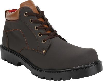 

Vonc Boots For Men(Black, Brown, Black grey