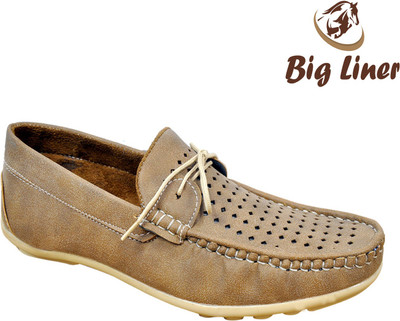

Big Liner Loafers For Men(Beige