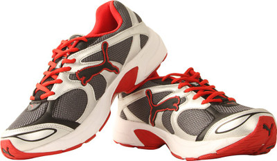 

Puma Running Shoes For Men(Red, Black-puma silver-red
