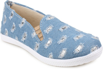 

Moonwalk Moonwalk Casual Shoes Casuals For Women(Navy, Sky blue