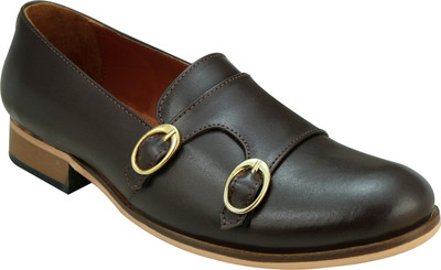 

Entice BROWN DOUBLE MONK LOAFERS Loafers For Men(Brown)