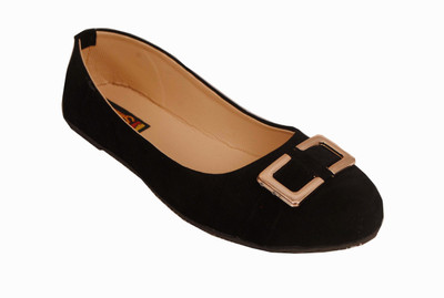 

Shadow Buckle Rectangle Bellies For Women(Black