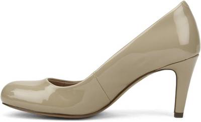 Clarks Carlita Cove Sand Patent Slip on
