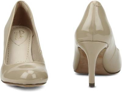 Clarks Carlita Cove Sand Patent Slip on