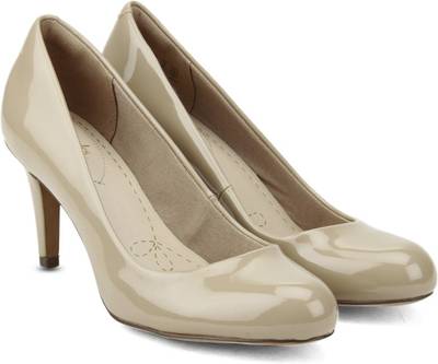 Clarks Carlita Cove Sand Patent Slip on
