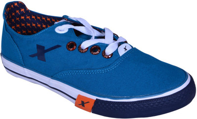 Sparx Canvas Shoes For Men(Green, Blue)