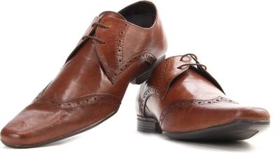 Red Tape Men Genuine Leather Lace Up Shoes