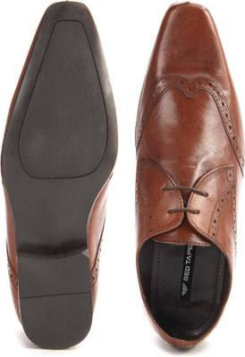 Red Tape Men Genuine Leather Lace Up Shoes